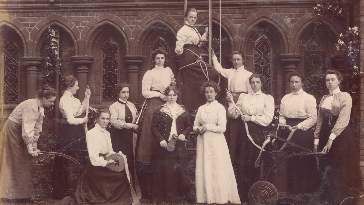 Girton College Fire Brigade Officers 1901